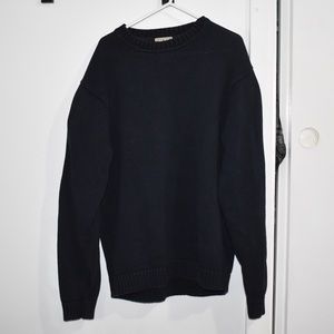 Vintage Navy Blue LL Bean Sweater